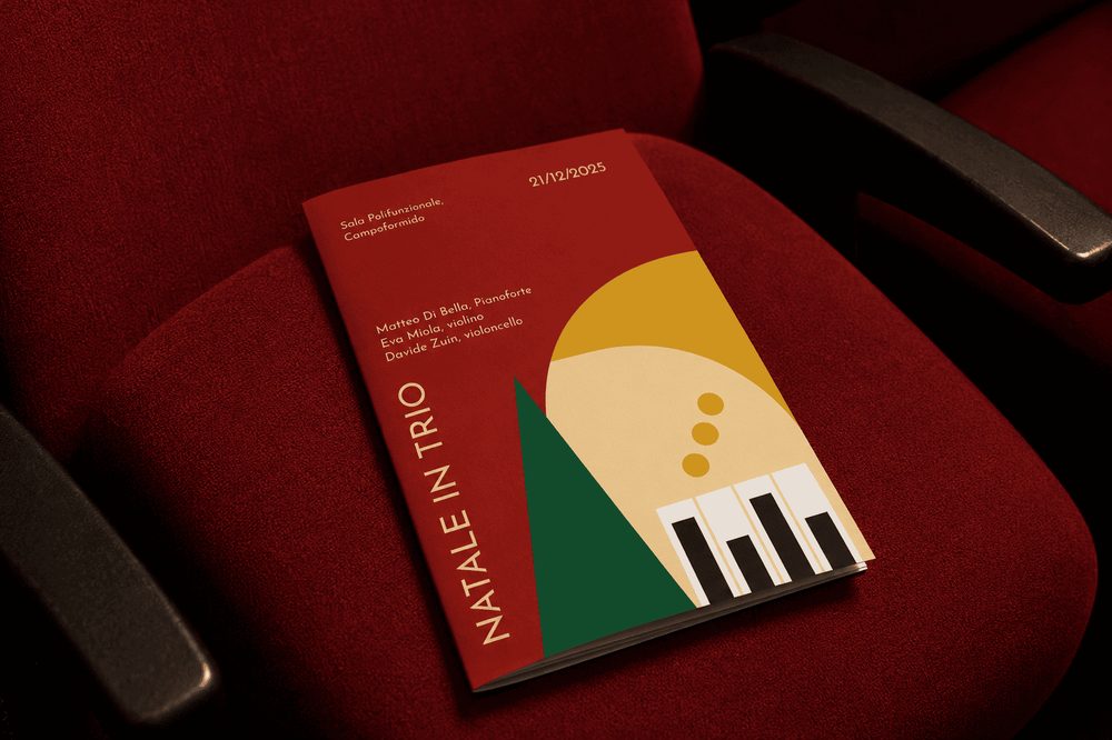 Rime Mute — programma di sala, Natale in Trio