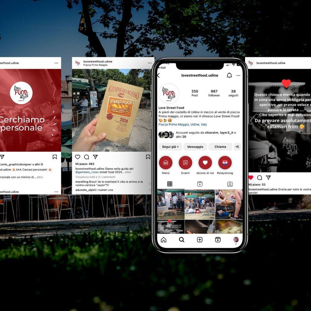 Love Street Food — Una comunicazione, due città
